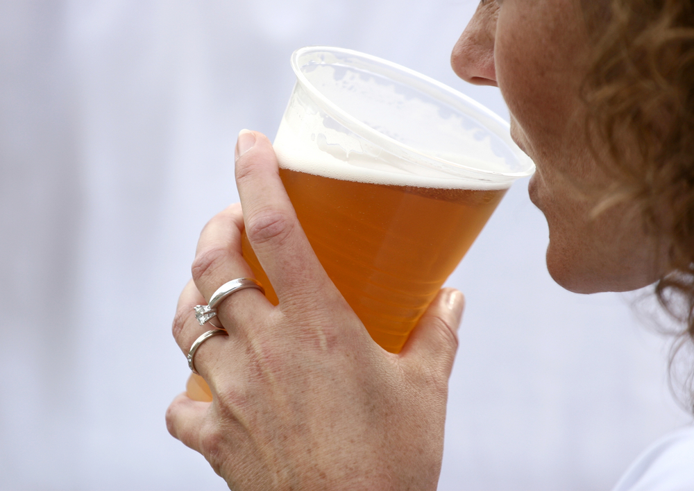 Lady with Beer